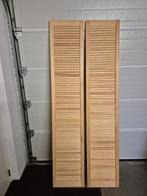 louvredeuren grenen, Doe-het-zelf en Verbouw, Deuren en Horren, Ophalen, Minder dan 80 cm, Binnendeur, Nieuw