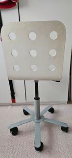 Witte Bureaustoel - Simpel & Functioneel, Ophalen of Verzenden, Gebruikt, Wit