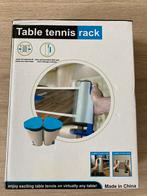 Uitschuifbaar tafel tennis net, nieuw, Sport en Fitness, Tafeltennis, Nieuw, Inklapbaar, Ophalen