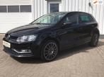 Volkswagen Polo 1.0 sound edition 75pk incl. historie, Voorwielaandrijving, Stof, Gebruikt, Zwart