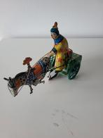 Oude Blikken Opwind Clown met Ezel, Antiek en Kunst, Ophalen of Verzenden