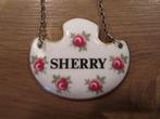 Vintage sherry hanger, Ophalen of Verzenden