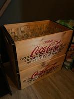 Us coca cola kratjes ww2 model 3 stuks gevuld met flesjes, Ophalen of Verzenden, Landmacht, Amerika, Kist of Geocache