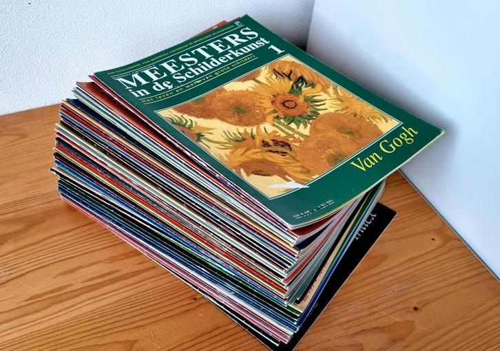 Meesters in de Schilderkunst/kunst tijdschriften/schilderen, Boeken, Kunst en Cultuur | Beeldend, Ophalen of Verzenden