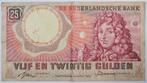 Nederland 25 Gulden 1955 Huygens, Ophalen of Verzenden, 25 gulden, Los biljet