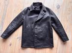 Drykorn Zwart Leren Jas maat L / XL ZGAN, Maat 52/54 (L), Drykorn, Zwart, Ophalen of Verzenden