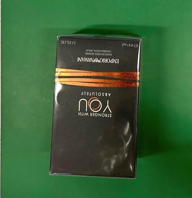 Armani Stronger With You Absolutely - 100ml, Sieraden, Tassen en Uiterlijk, Uiterlijk | Parfum, Zo goed als nieuw, Ophalen of Verzenden