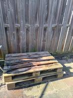 Twee epal pallets, Doe-het-zelf en Verbouw, Hout en Planken, Gebruikt, Minder dan 200 cm, Ophalen, Pallet