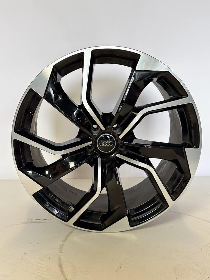 Velgenset  21 inch 10J Audi GMP Italia Rebel Black incl TPMS, Auto-onderdelen, Banden en Velgen, Velg(en), Zomerbanden, 21 inch