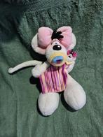Schattige Knuffelmuis Diddlina met baby'tje zeldzaam vintage, Ophalen of Verzenden, Zo goed als nieuw, Overige typen