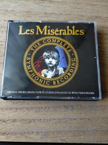Les Miserables The Complete Symphonic Recording 3-cd +boekje