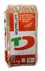 Ten Damme houtpellets | Onlinepelletshop | v.a. €5,81,-, 6 m³ of meer, Ophalen, Overige houtsoorten, Blokken