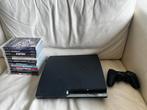 Playstation 3 slim met games, controller en alle toebehoren, Spelcomputers en Games, Spelcomputers | Sony PlayStation 3, Verzenden