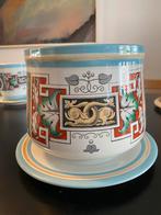 Bloempot petrus  regout, Antiek en Kunst, Antiek | Servies los, Ophalen of Verzenden
