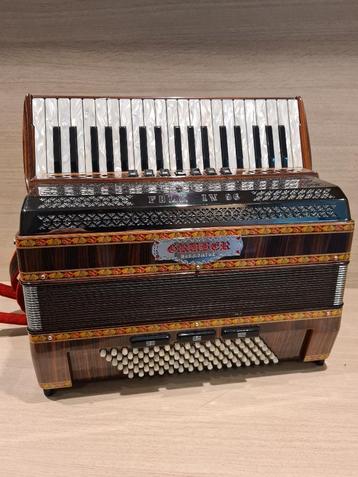 Gruber (Piermaria) FOLK IV 96 Palisander occasion accordeon beschikbaar voor biedingen