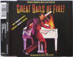 Jerry Lee Lewis – Great Balls Of Fire! CD Single 1989 💿, Verzenden, Maxi-single, Zo goed als nieuw, 1 single