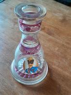 Vintage Glazen vaas gebaseerd op Hookah, Gebruikt, Overige kleuren, Ophalen of Verzenden, Glas