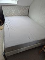 Bed 140x200cm incl. matras en lattenbodem (boxspringoptie), Huis en Inrichting, Slaapkamer | Bedden, Ophalen, Wit, Tweepersoons