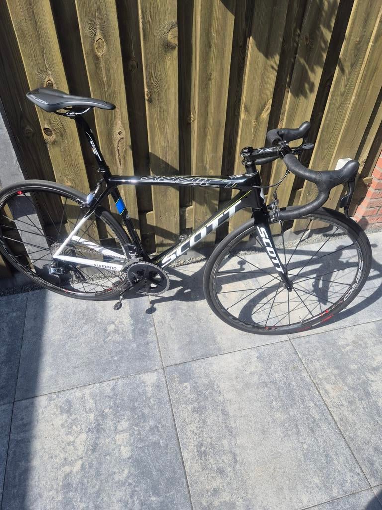 Scott Racefiets met SRAM Red eTap elec, Overige merken, 28 inch, Gebruikt, Carbon