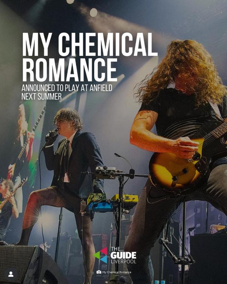 My Chemical Romance Tickets Liverpool, Tickets en Kaartjes, Concerten | Pop, Twee personen, Juni