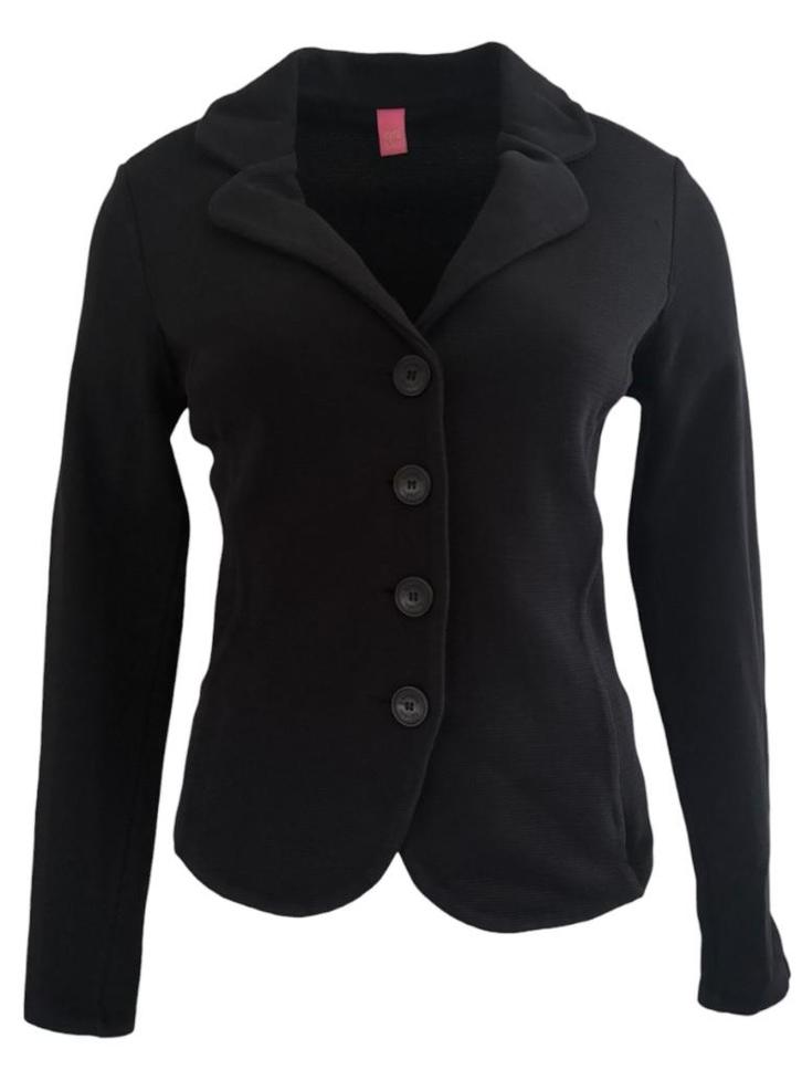 Kyra en Ko vest S, Kleding | Dames, Truien en Vesten, Zo goed als nieuw, Maat 36 (S), Zwart, Ophalen of Verzenden