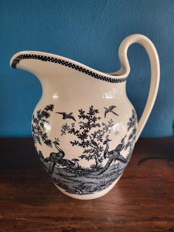 Grote antieke wash basin kan / lampetkan Wedgwood Etruria beschikbaar voor biedingen
