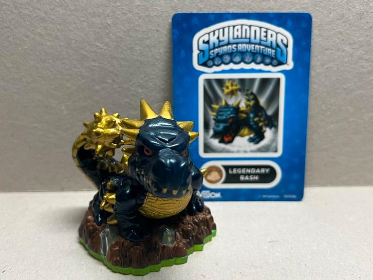 Skylanders Spyro's Adventure Legendary Bash mét sticker, Spelcomputers en Games, Games | Nintendo Wii, Gebruikt, Role Playing Game (Rpg)