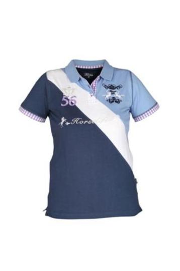 Denim blauwe Horka Luna polo maat 128, 164 XS S en M beschikbaar voor biedingen