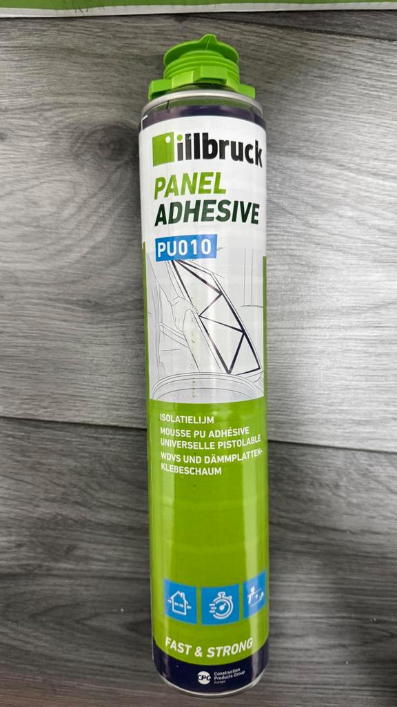 Illbruck PU010 Lijmschuim 750ml - 12 stuks, Doe-het-zelf en Verbouw, Isolatie en Afdichting, Nieuw, Vloerisolatie, Muurisolatie