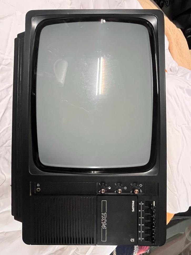 Vintage Philips Philetta TX14 TV, Audio, Tv en Foto, Vintage Televisies, Gebruikt, Minder dan 40 cm, Philips, Ophalen of Verzenden