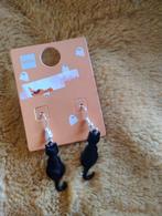 Nieuwe Hema Katten Oorbellen, Overige materialen, Hangers, Zwart, Nieuw
