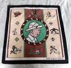 sjaal Tintin Kuifje in Congo Afrika doek Hergé 1994, Verzamelen, Stripfiguren, Verzenden, Kuifje, Zo goed als nieuw, Beeldje of Figuurtje