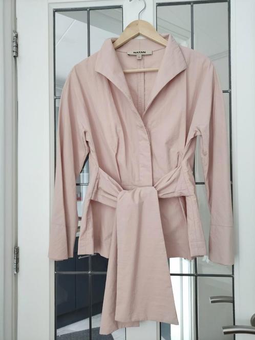 Natan Blouse Maat 40 Oud Roze met Strik, Kleding | Dames, Blouses en Tunieken, Nieuw, Maat 42/44 (L), Roze, Ophalen of Verzenden