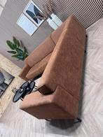 ZGAN Industriële Eco Lederen Cognac Hoekbank - 300 x 260, Ophalen, 250 tot 300 cm, -, -