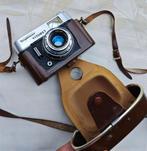 Voigtländer Vitoret camera met leren tas, Ophalen of Verzenden, Gebruikt, Compact, Overige Merken