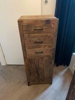 Nieuwe ladekast van oud hout, Huis en Inrichting, Kasten | Ladekasten, Ophalen, 50 tot 100 cm, Zo goed als nieuw, 3 of 4 laden
