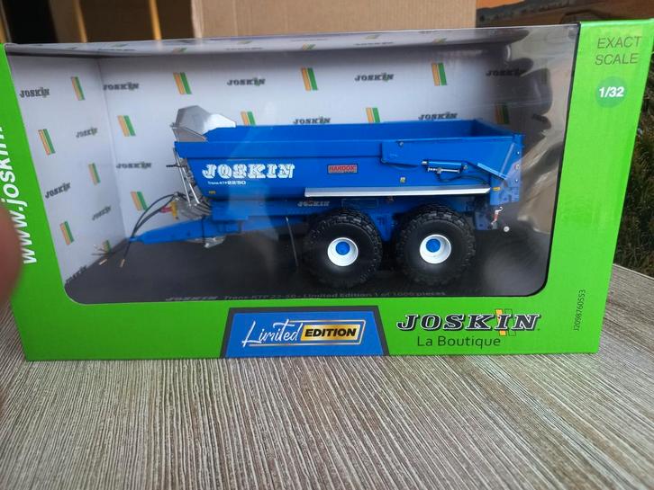 Joskin Trans Ktp 22/50 2 Asser Kipper Limited UH, Hobby en Vrije tijd, Modelauto's | 1:32, Nieuw, Tractor of Landbouw, Universal Hobbies