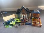 Playmobil Dierenkliniek 4343 + Aanbouw 4346, Ophalen of Verzenden, Gebruikt, Complete set