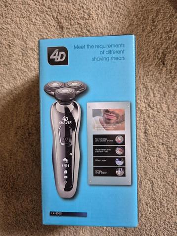 4D scheerapparaat met div accessoires, usb oplaadbaar beschikbaar voor biedingen