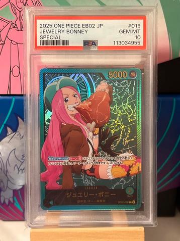 One Piece Bonney PSA 10 beschikbaar voor biedingen