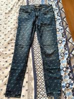Ivy&Denim spijkerbroek met bitjes maat 40, Ophalen of Verzenden, Zo goed als nieuw, Blauw, W30 - W32 (confectie 38/40)