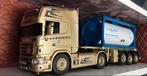 Tamiya Scania R560 4x2 1/14, Ophalen of Verzenden, Zo goed als nieuw, Schaal 1:14, Auto onroad