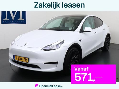 Tesla Model Y RWD 58 kWh AUTOPILOT | WIT LEDER | AFNEEMBARE, Auto's, Tesla, Bedrijf, Lease, Financial lease, Model Y, ABS, Adaptive Cruise Control