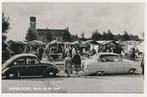 Prentbriefkaart Emmeloord - Markt op Deel - Noordoostpolder, Verzamelen, Ansichtkaarten | Nederland, Verzenden, 1940 tot 1960