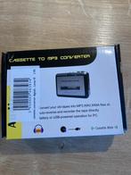 Draagbare nieuwe USB cassetteconverter €45 + 1 gratis erbij., Ophalen, Overige typen