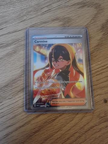 Pokemon Carmine 217/167 SIR Twilight Masquerade beschikbaar voor biedingen