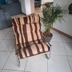 Vintage fauteuil jaren 70, Huis en Inrichting, Stoelen, Ophalen of Verzenden, Gebruikt, Bruin, Eén