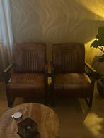 Stoelen, Huis en Inrichting, Stoelen, Ophalen, Gebruikt, Twee, Bruin