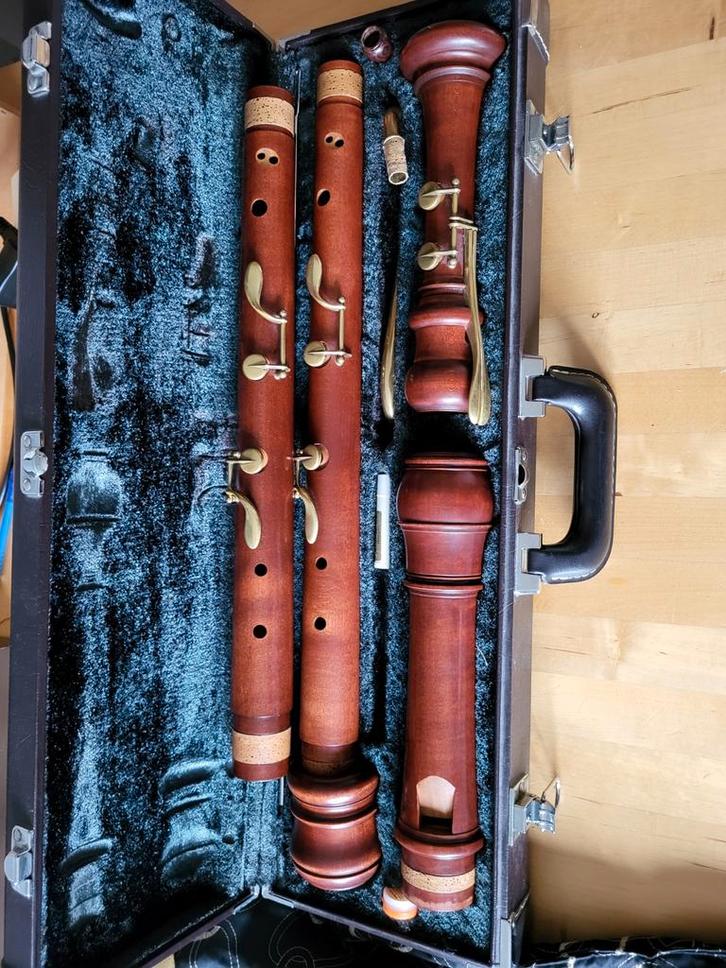 Yamaha Basblokfluit 440/415Hz - Prachtige Klank!, Muziek en Instrumenten, Blaasinstrumenten | Blokfluiten, Gebruikt, Bas, Ophalen of Verzenden