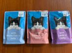 Gratis natvoer kitten (3 zakjes) + kattensnoepjes, Dieren en Toebehoren, Dierenvoeding, Ophalen, Kat